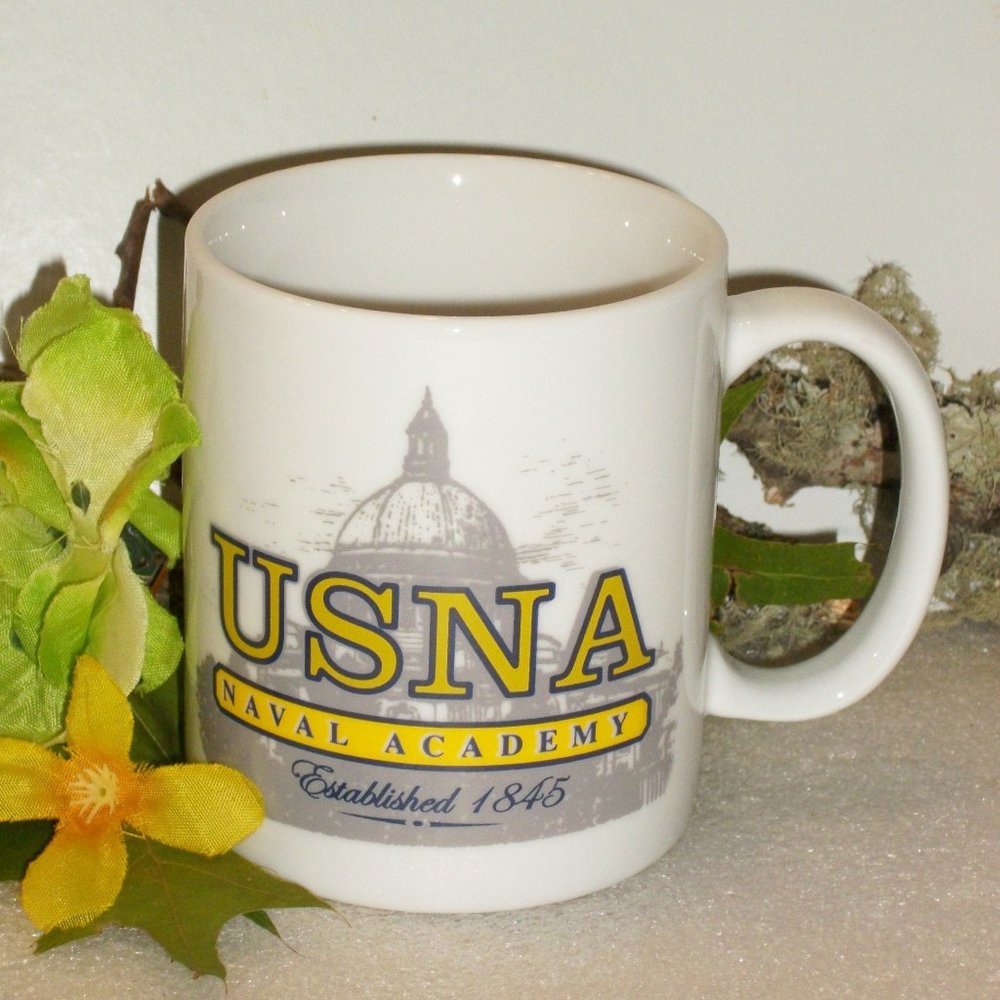 UNITED STATES NAVAL ACADEMY Ceramic Coffee Mug 10 oz  M Ware
